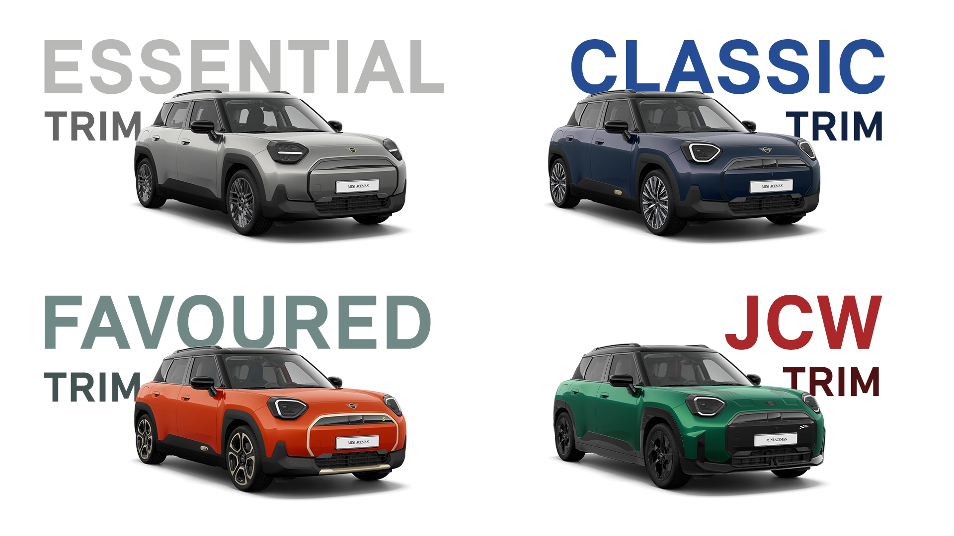All-Electric MINI Aceman - Mascherina di copertura