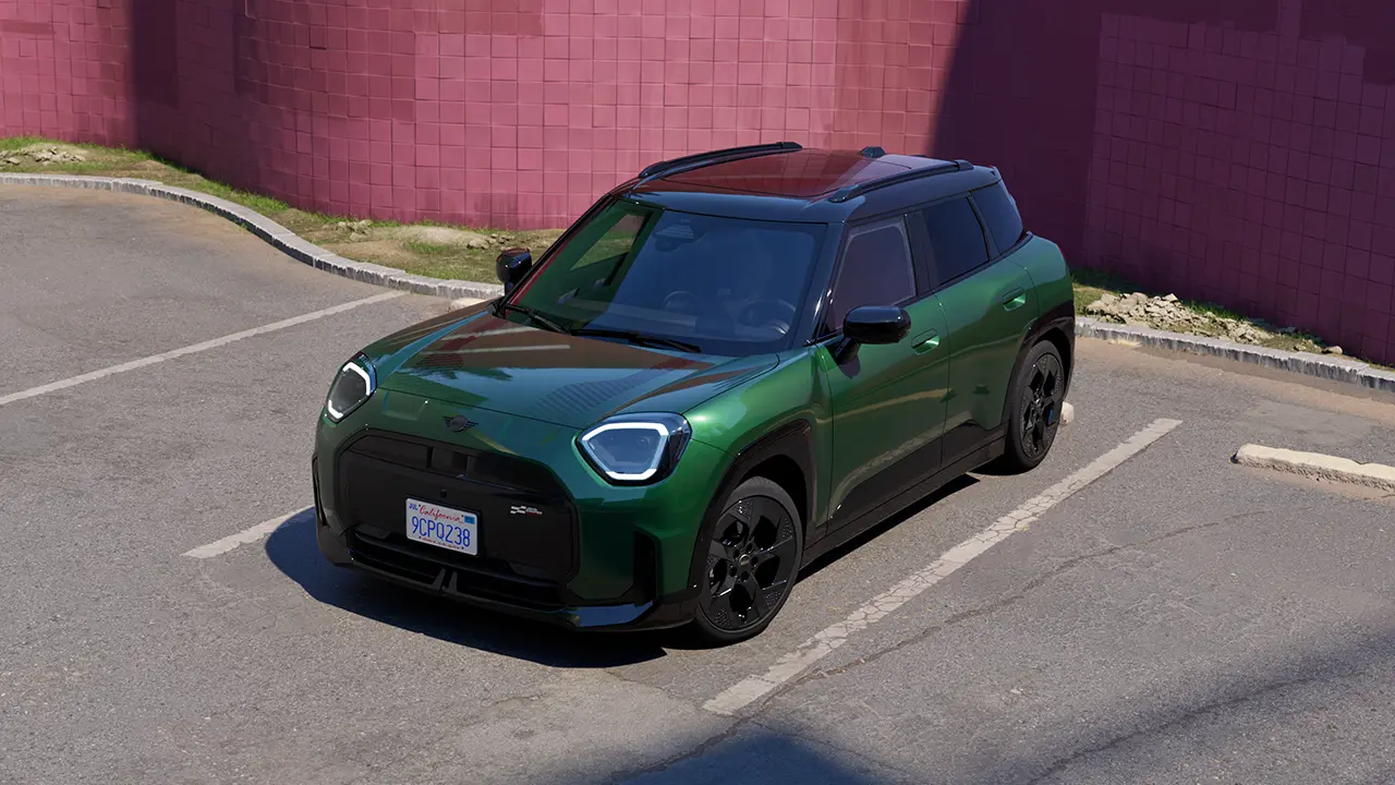 All-Electric MINI Aceman - Vista dall’alto