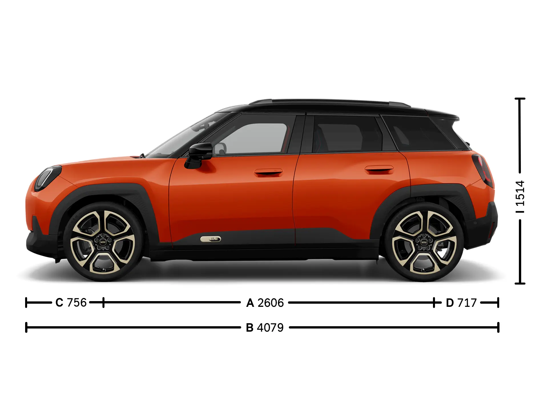 All-Electric MINI Aceman - Dimensioni Lato