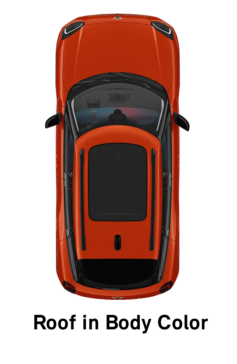  MINI - equipaggiamento - tetto versione favoured in tinta carrozzeria