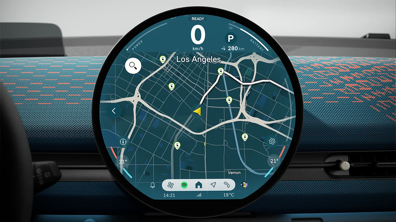 All-Electric MINI Aceman - Navigatore