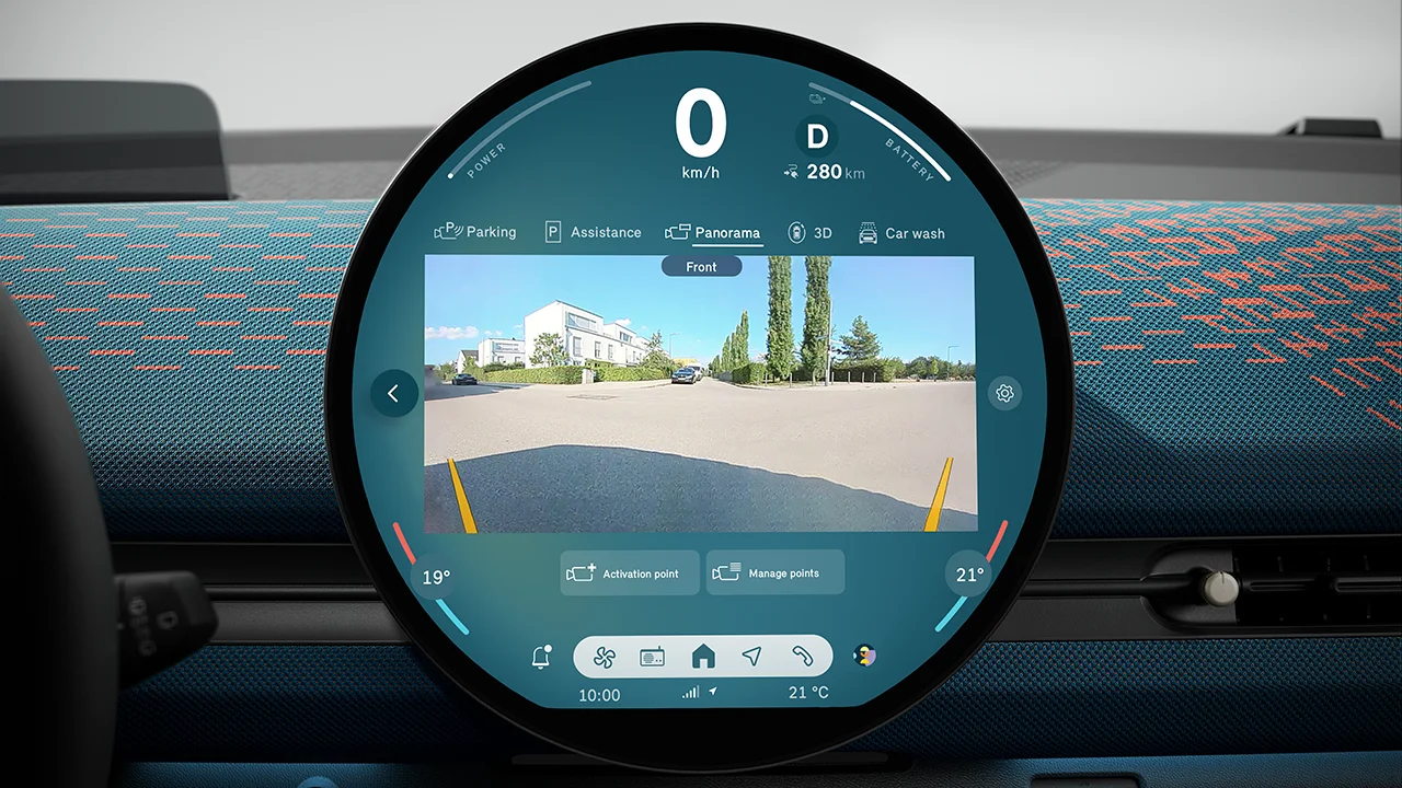 All-Electric MINI Aceman - Parcheggio perfetto