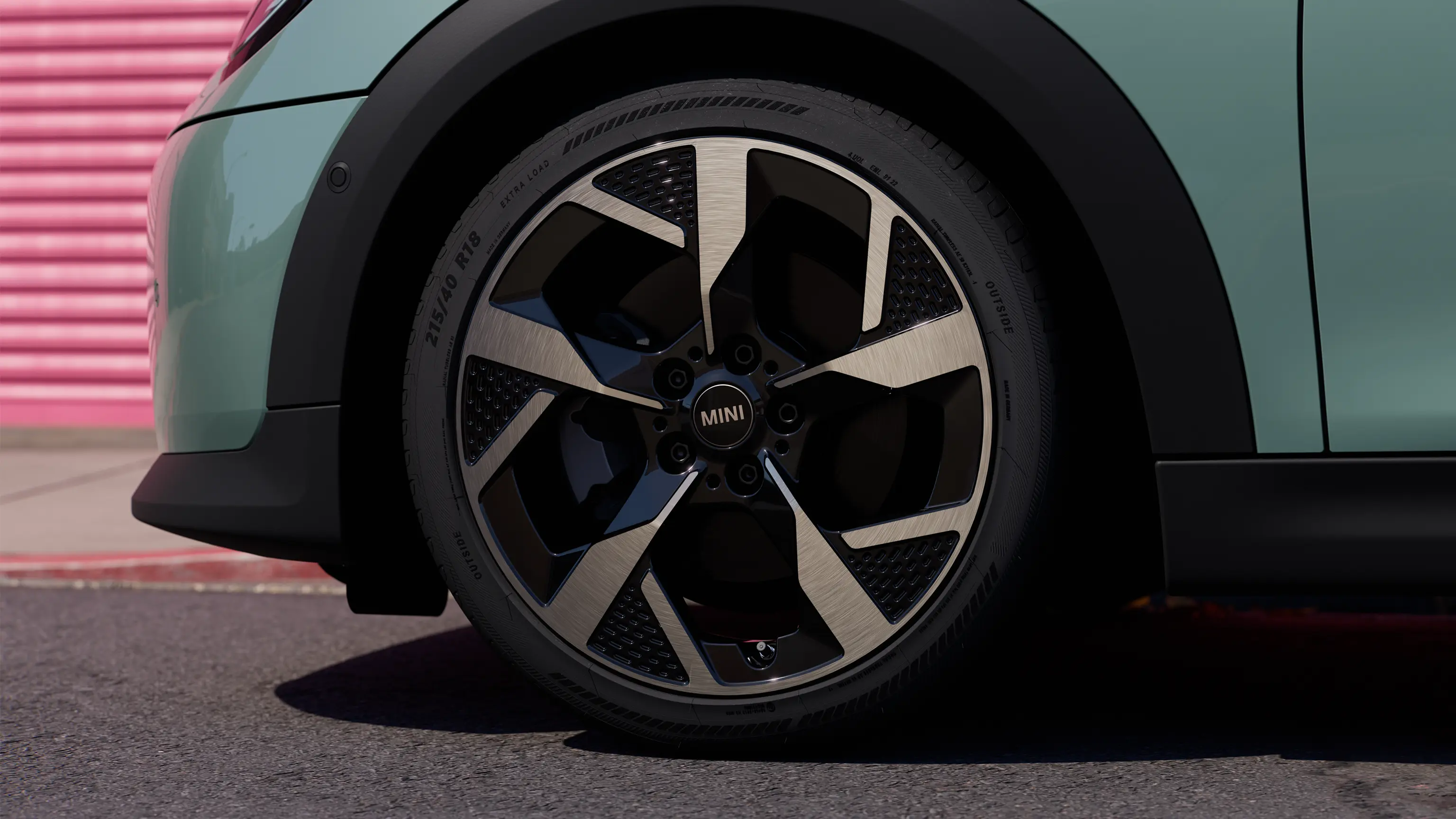 Video di un cerchio Slide Spoke che gira della MINI Cooper