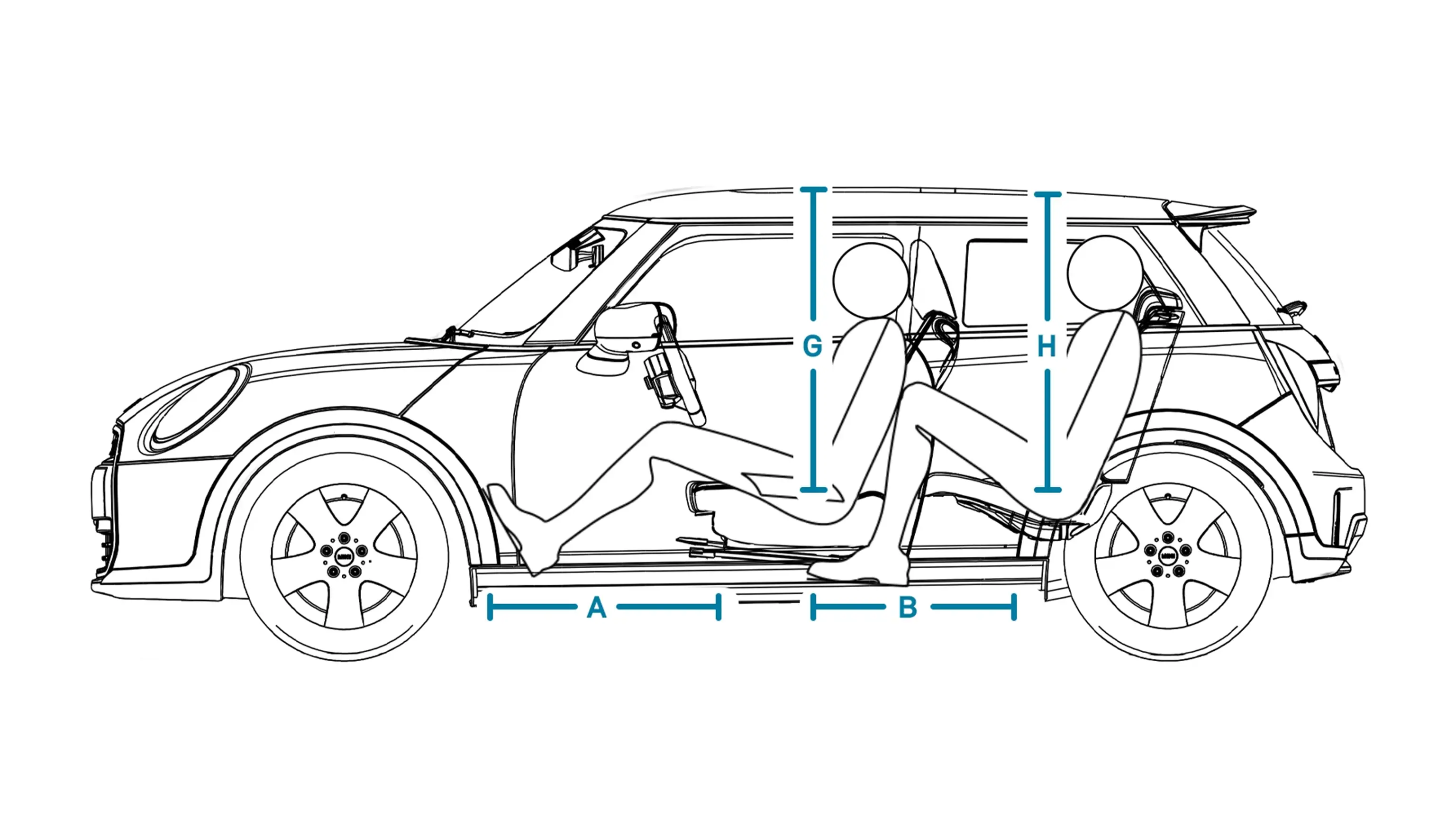 MINI Cooper - Dimensioni Parete Interna