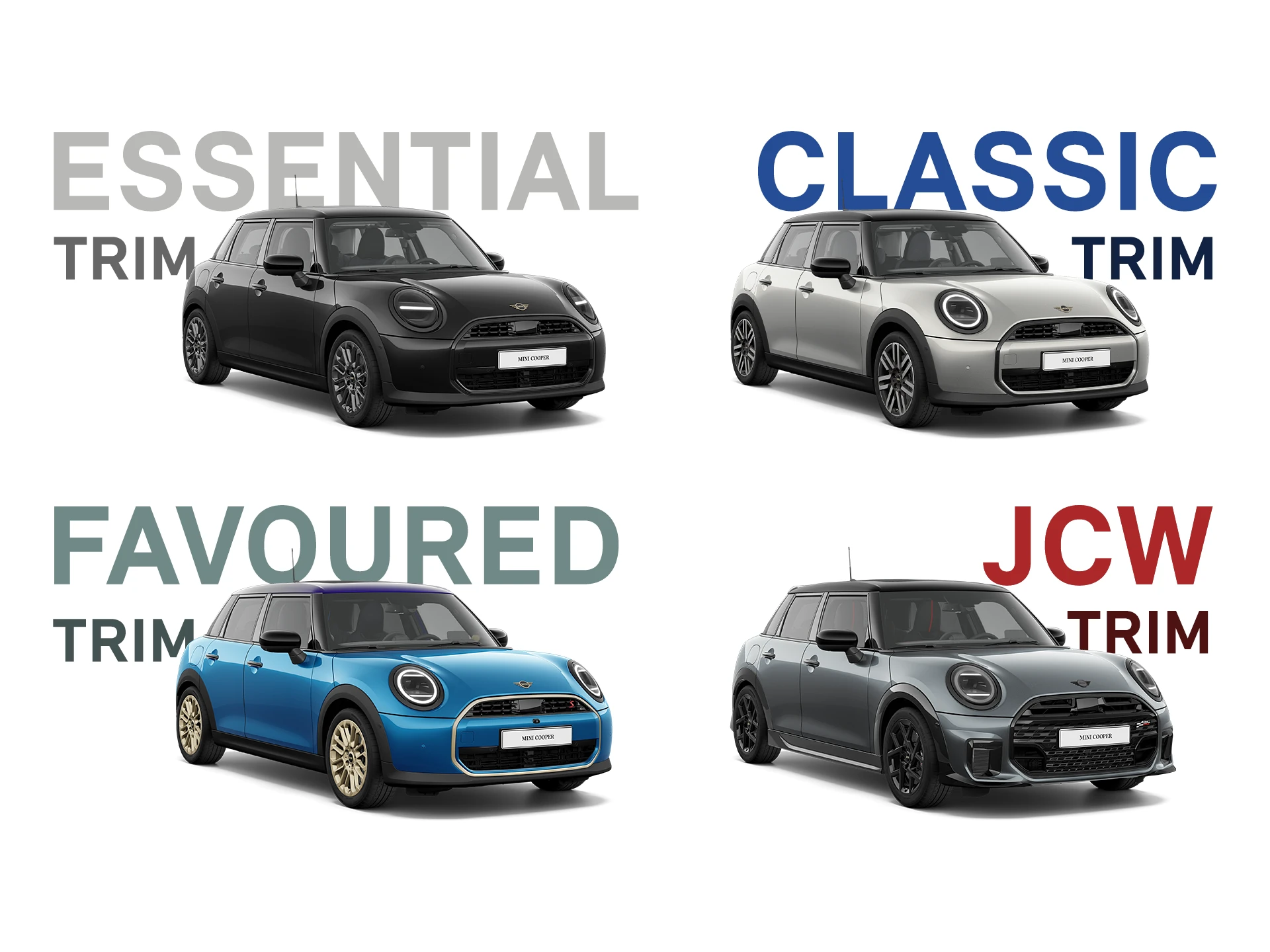 MINI Cooper 5 Porte - Collage RIFINITURE