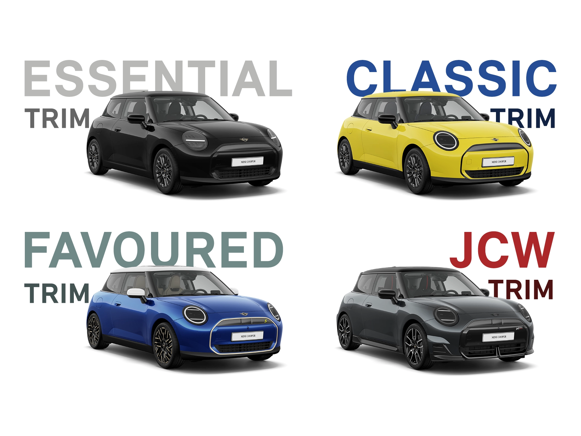 All-Electric MINI Cooper - Mascherina di copertura
