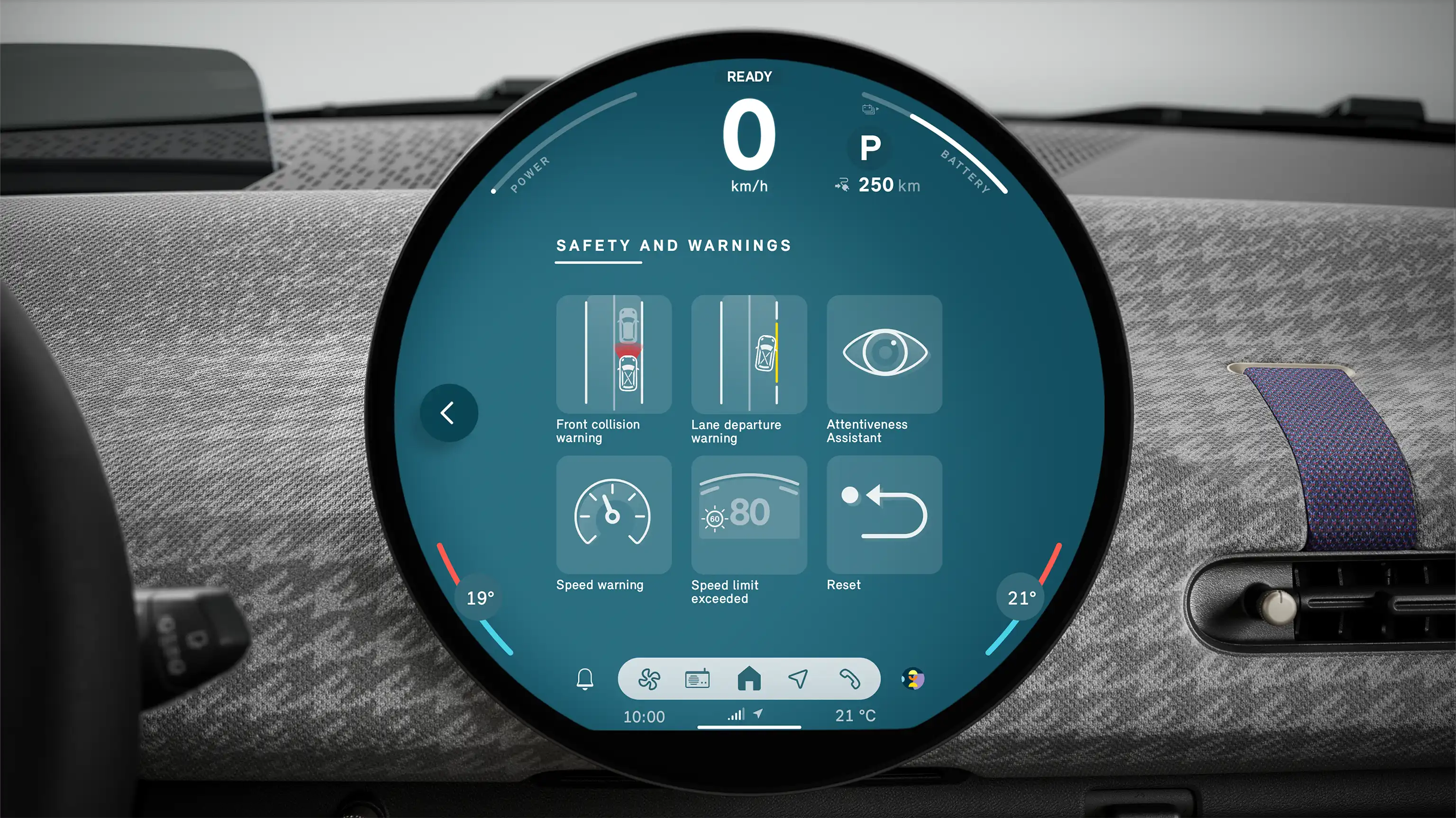 All-electric MINI Cooper - Driving Assistant