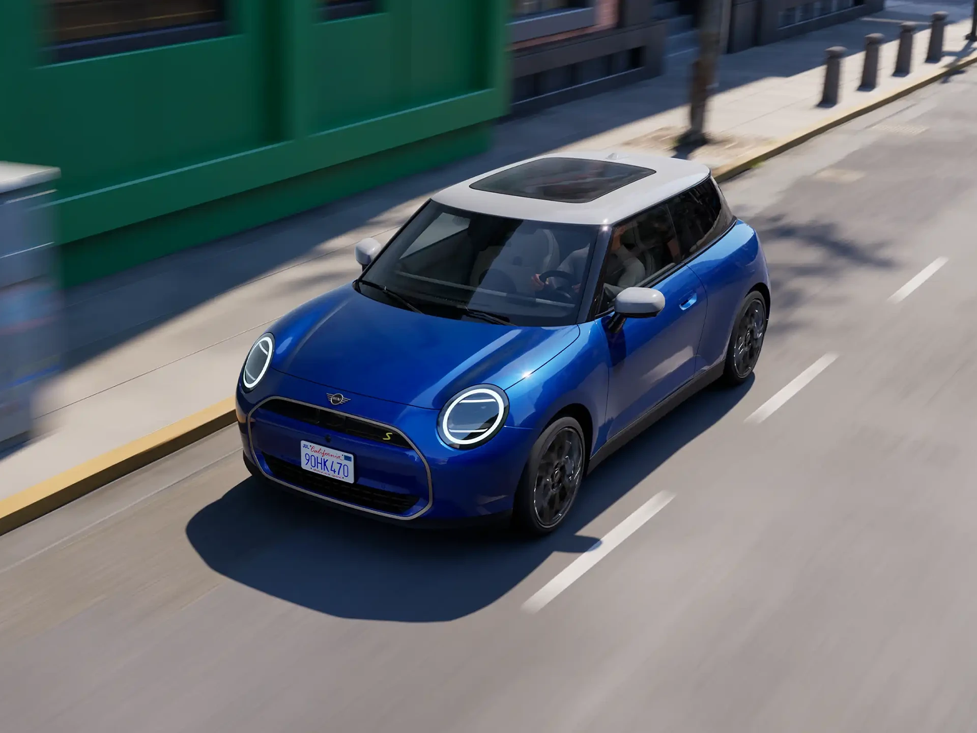 All-Electric MINI Cooper - teaser test drive