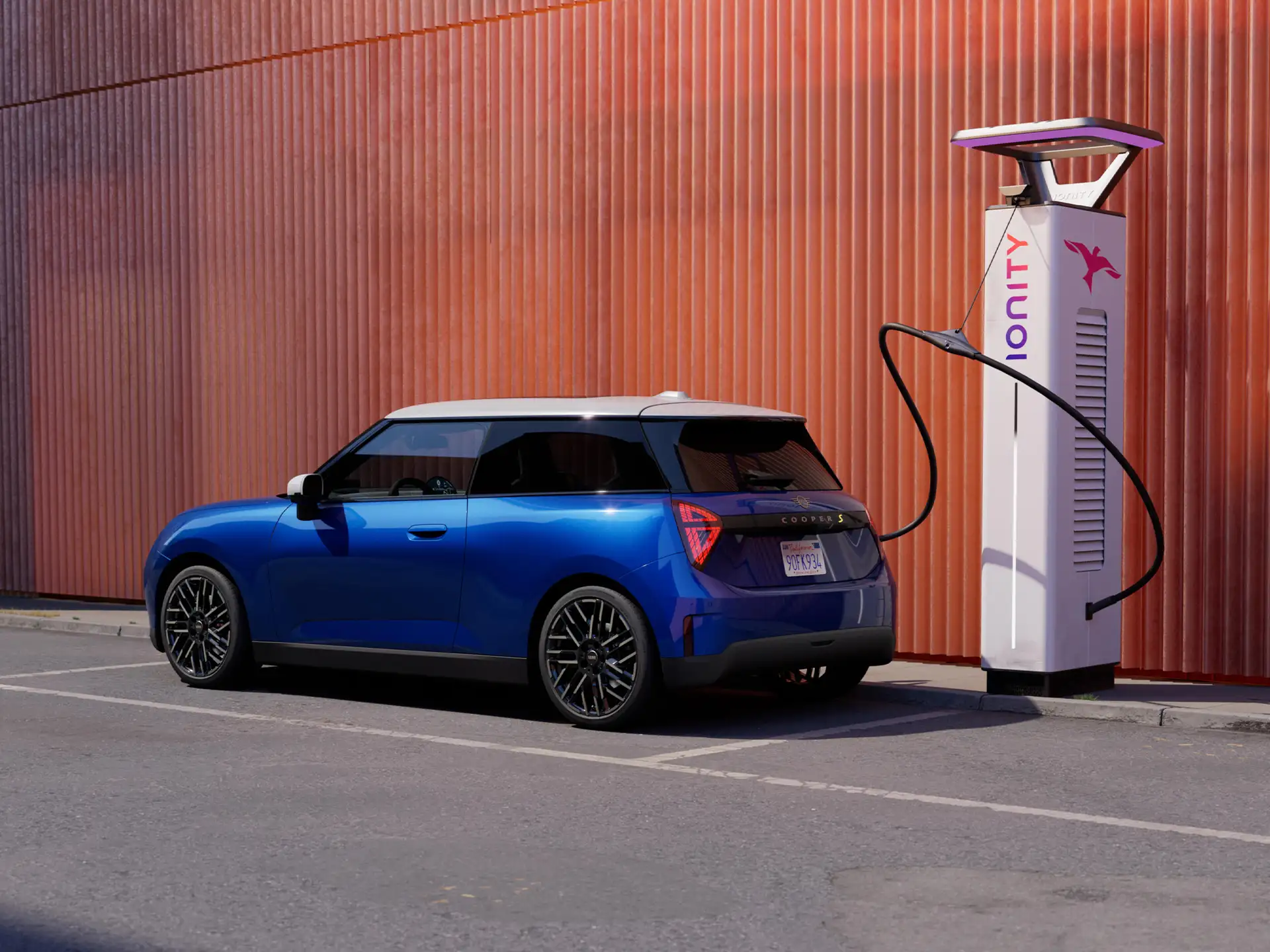 All-Electric MINI Cooper - Ricarica presso stazioni pubbliche