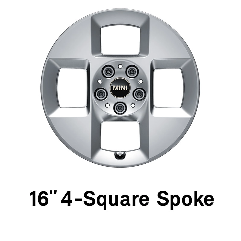 MINI - equipaggiamento - 16 pollici 4-Square Spoke