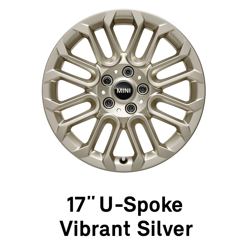 MINI - equipaggiamento - 17 pollici - U-Spoke Vibrant Silver