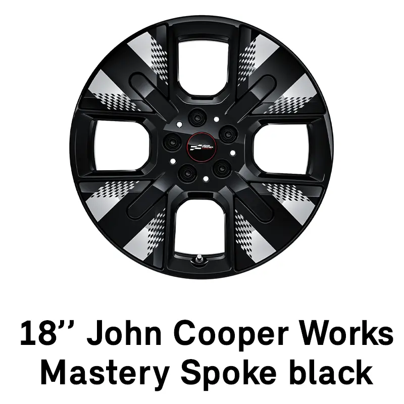 MINI - equipaggiamento - 18 pollici JCW Mastery Spoke Black