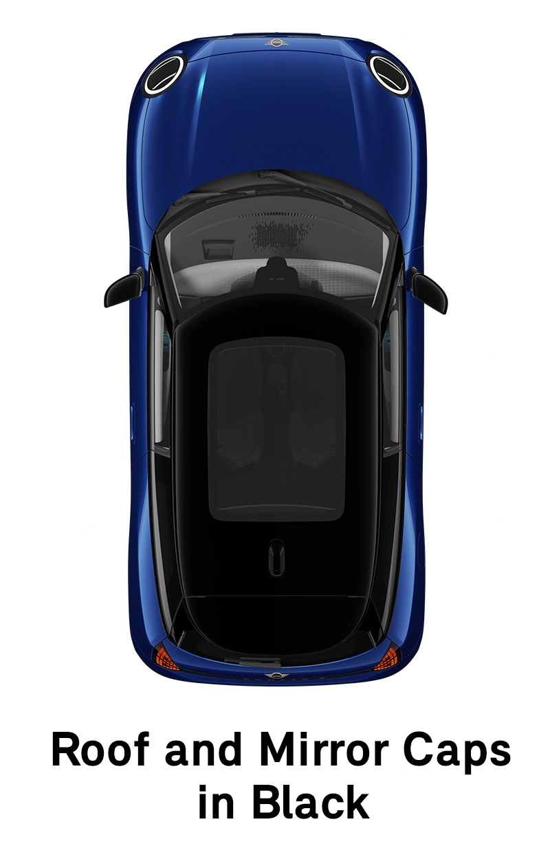  MINI - equipaggiamento - tetto versione favoured nero