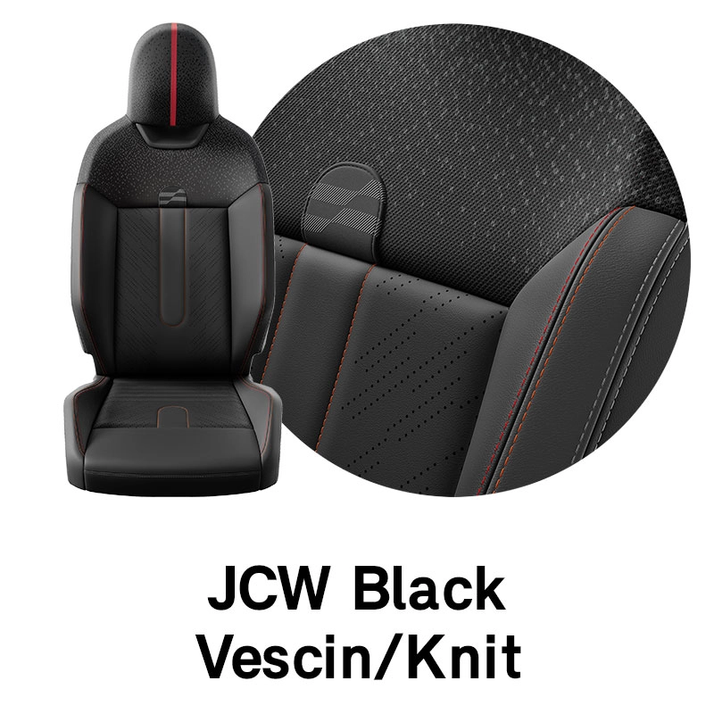 MINI - equipaggiamento - jcw black - vescin/tessuto