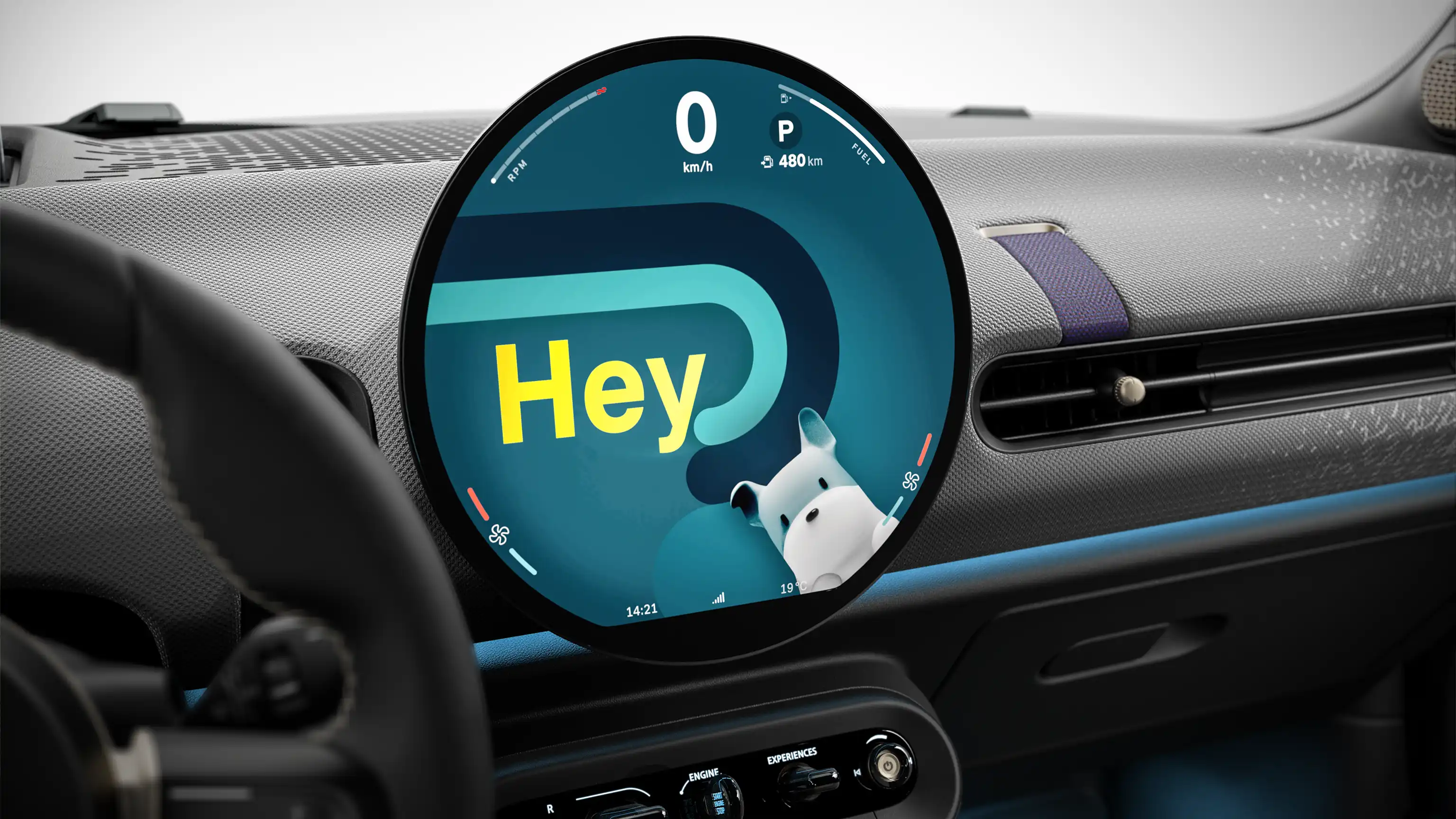 MINI Cooper Cabrio - Display