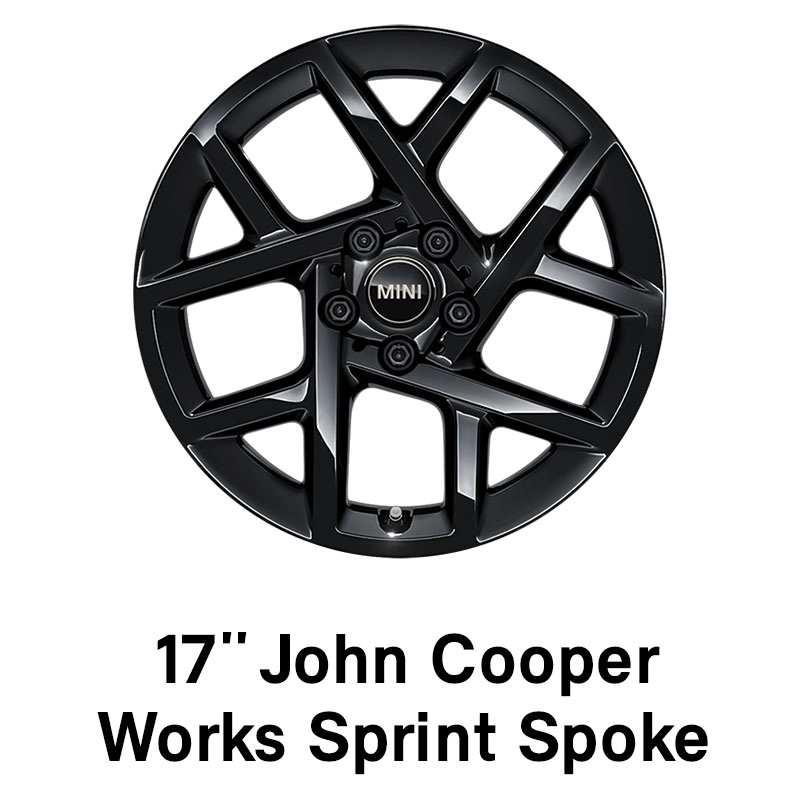 MINI - equipaggiamento - 17 pollici JCW Sprint spoke nero