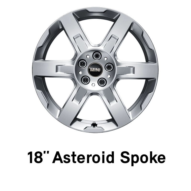 MINI - equipaggiamento - 18 pollici cerchi asteroid spoke
