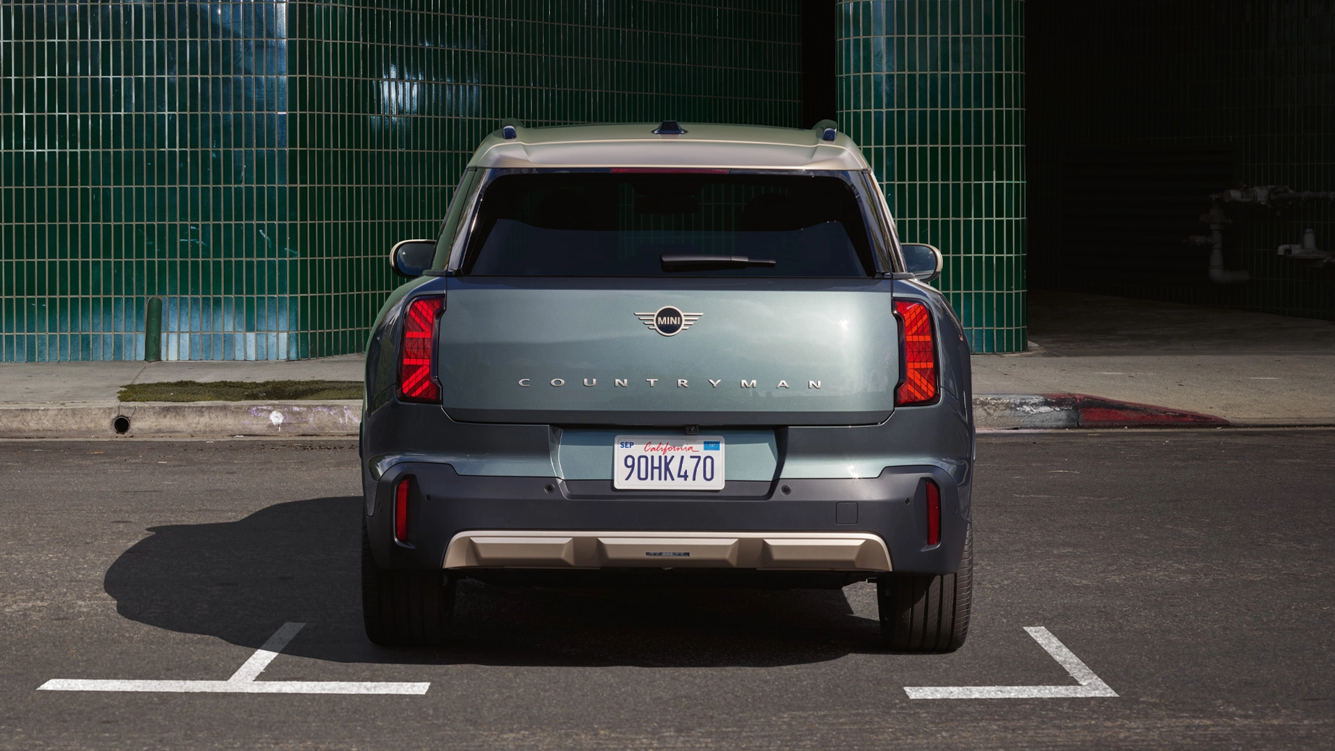 MINI Countryman - vista posteriore