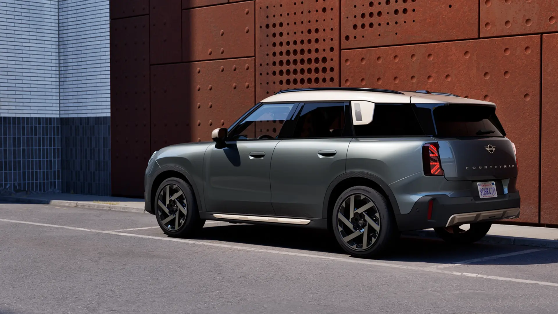 MINI Countryman - fase - vista laterale