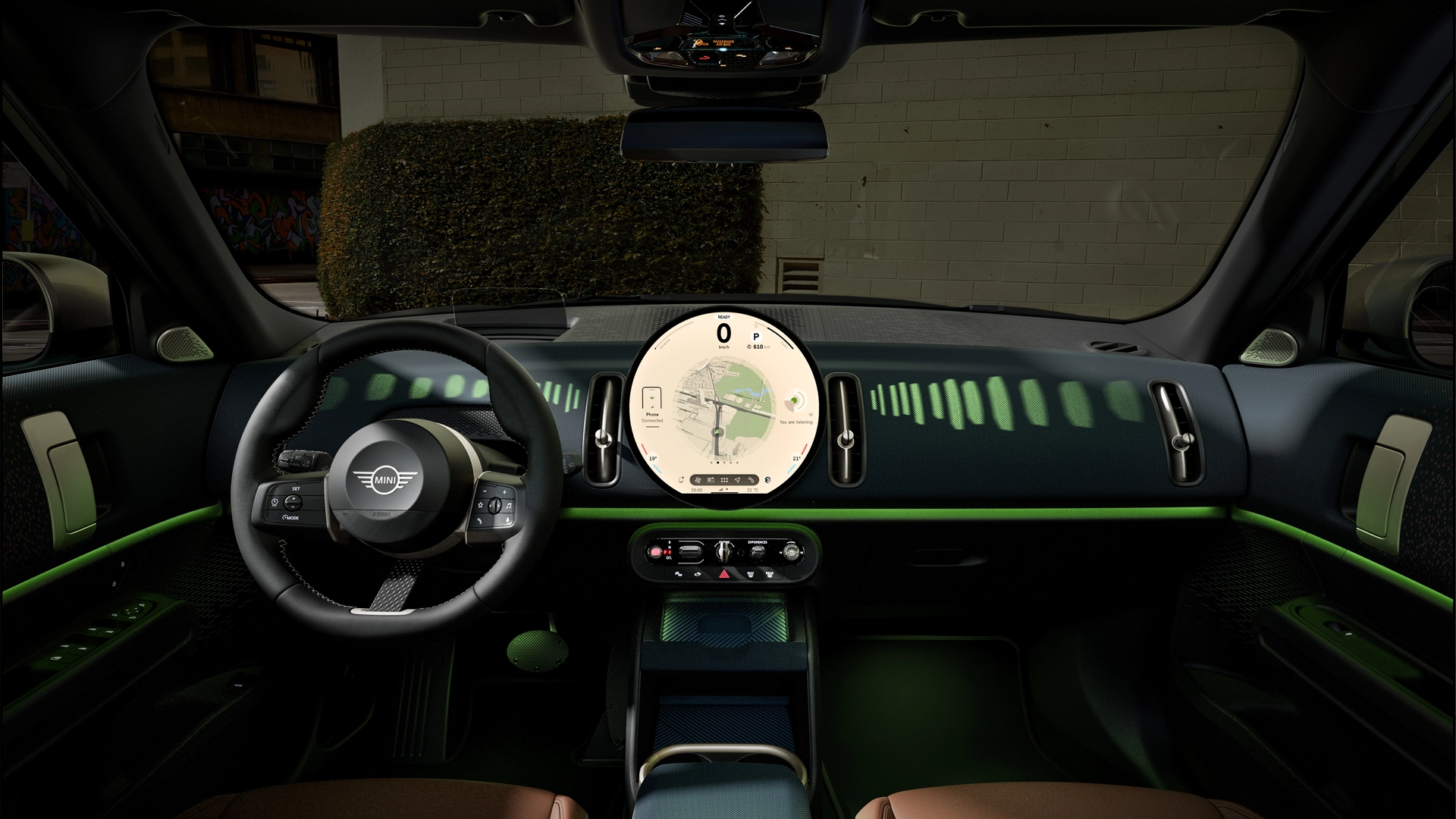 MINI Countryman - plancia - trail mode