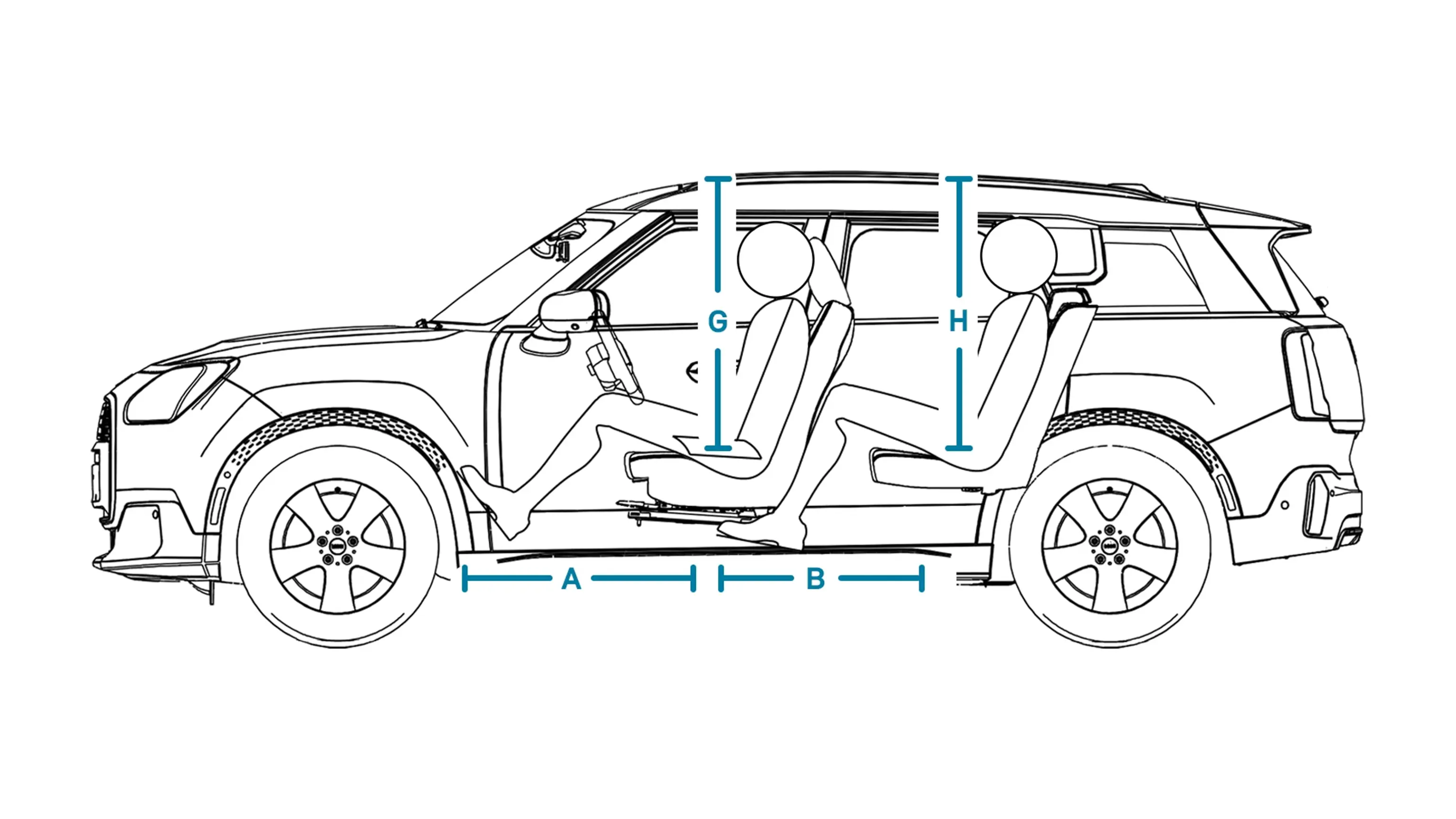MINI Countryman - Dimensioni Parete Interna