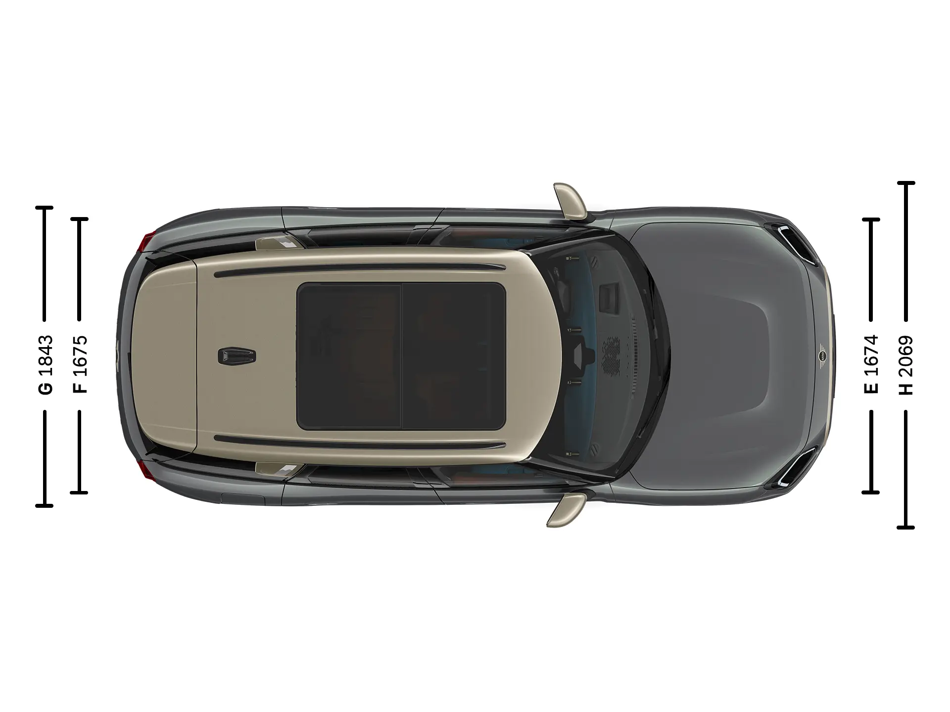 MINI Countryman Dimensioni Capote