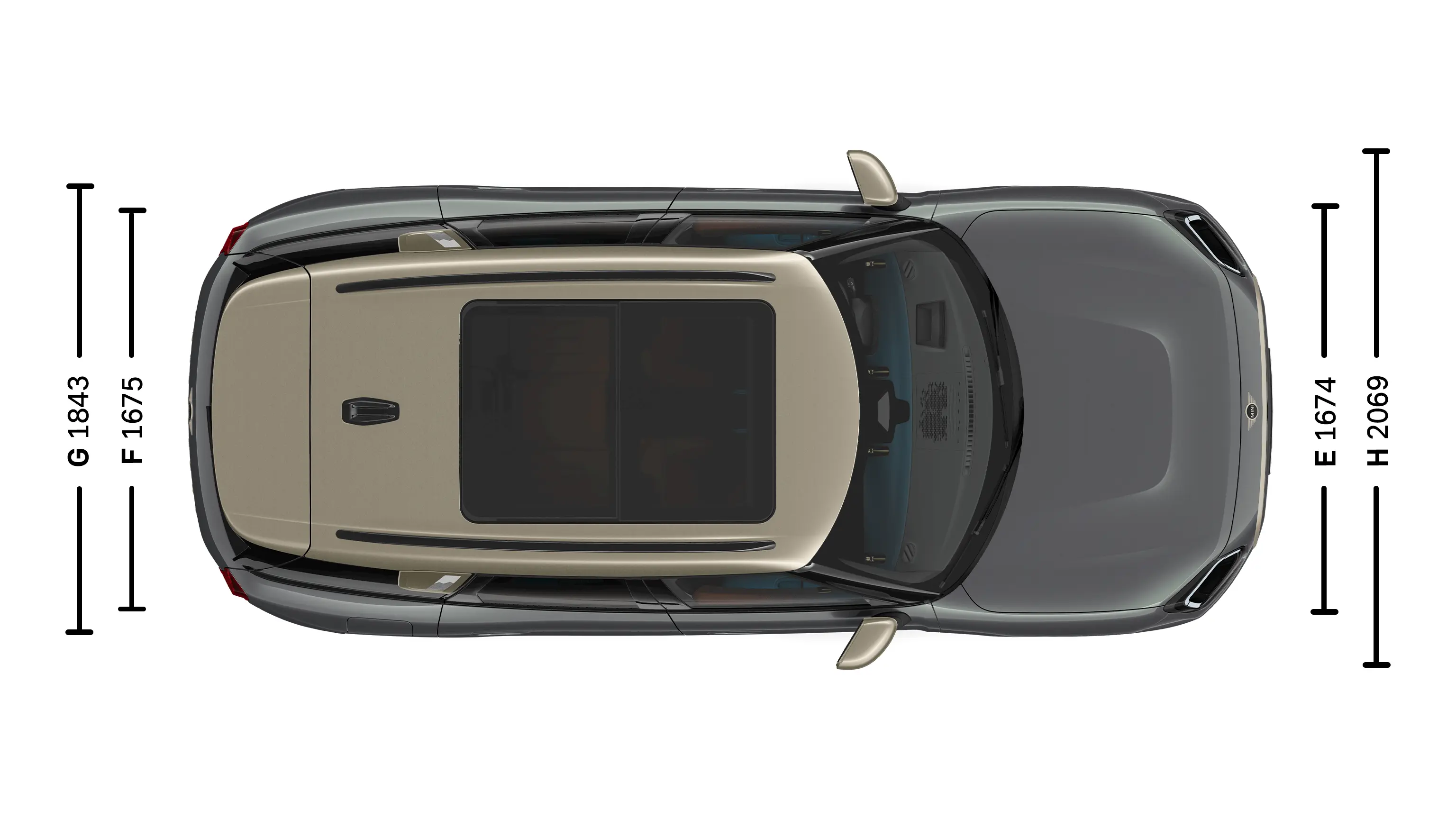 MINI Countryman Dimensioni Capote