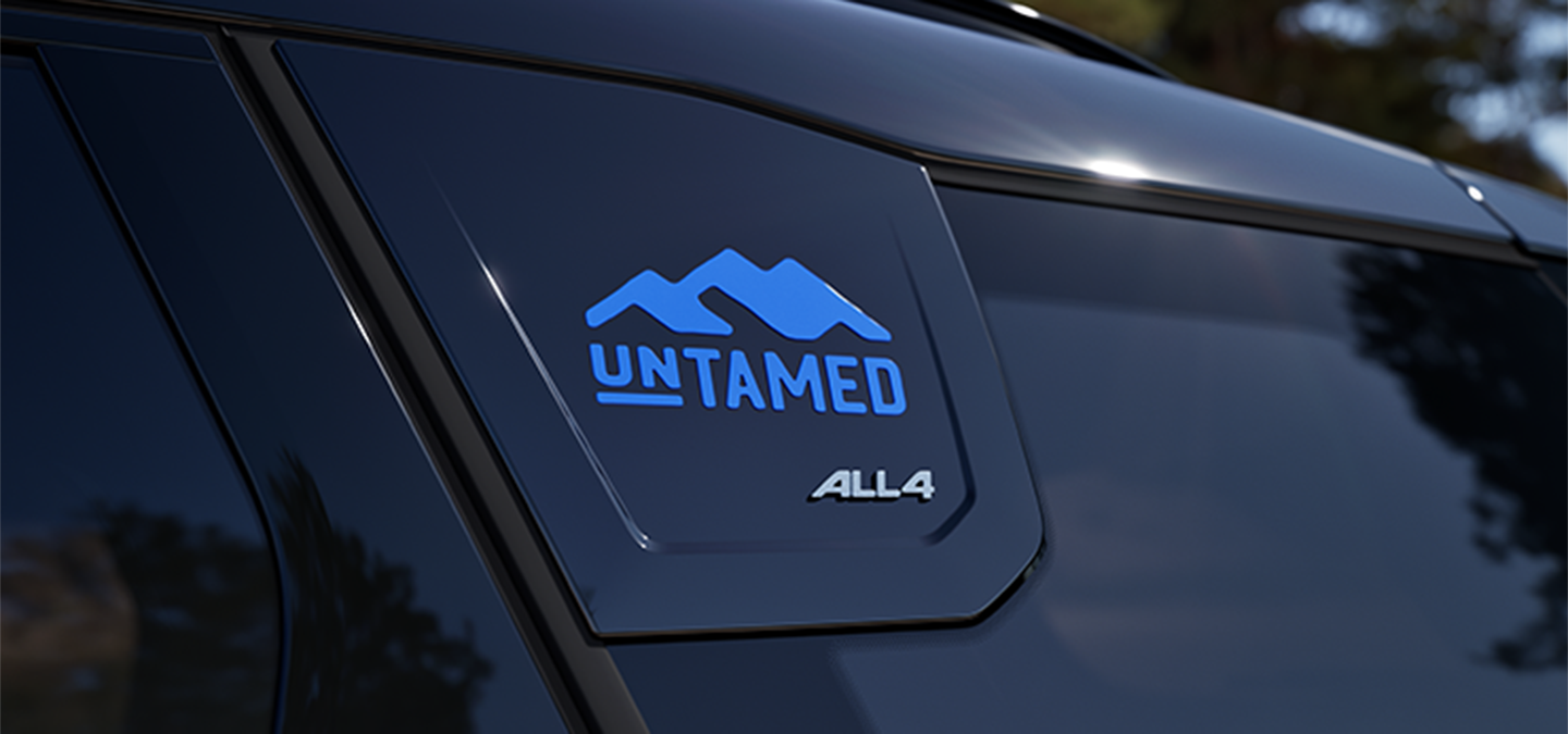 Immagine del montante C della MINI Countryman Untamed Edition.
