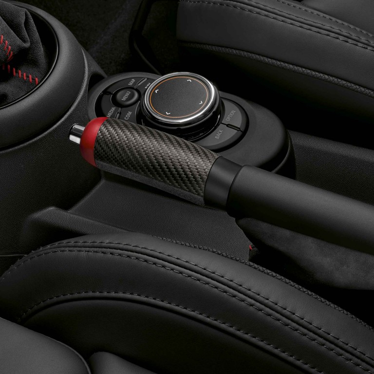 MINI John Cooper Works – impugnatura del freno a mano – carbonio