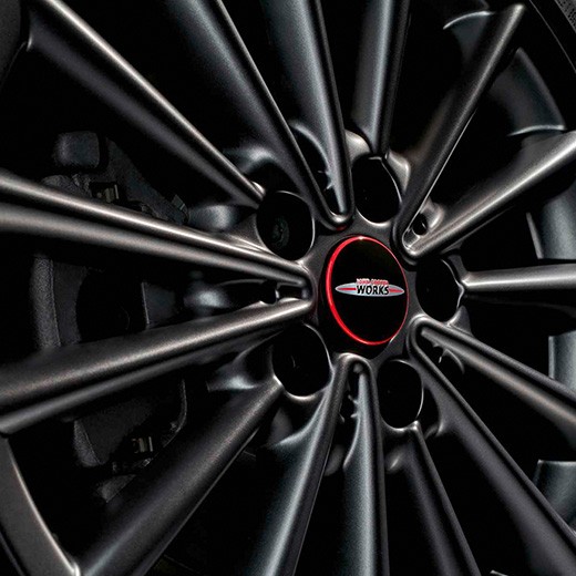 Set Coprimozzi fissi JCW - ACCESSORI ORIGINALI MINI E SERVIZI DI ASSISTENZA MINI SERVICE