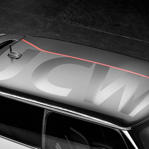 Stripes tetto JCW - ACCESSORI ORIGINALI MINI E SERVIZI DI ASSISTENZA MINI SERVICE