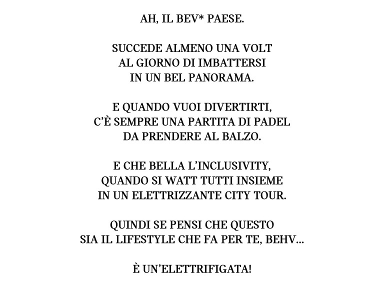 testo BEV
