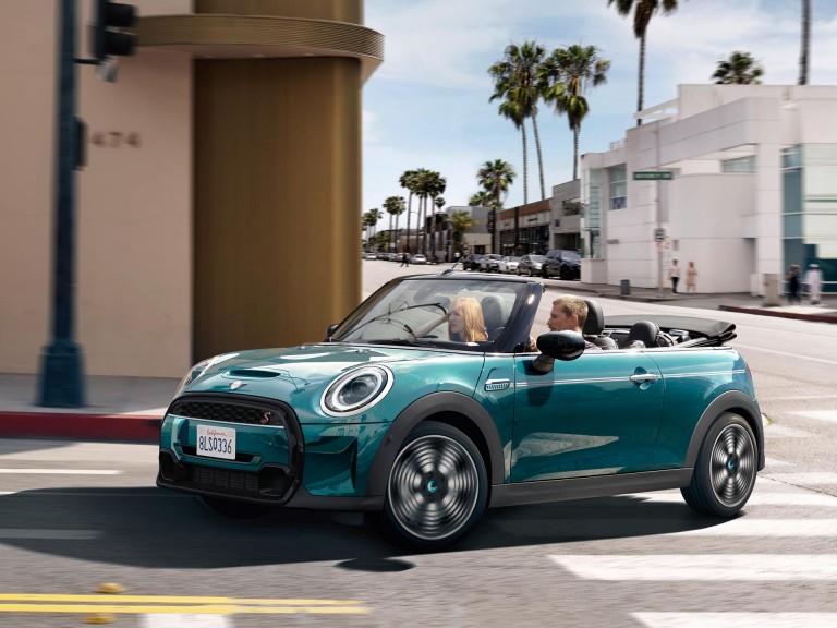 MINI Cabrio Seaside Edition - tetto - vista dall'alto