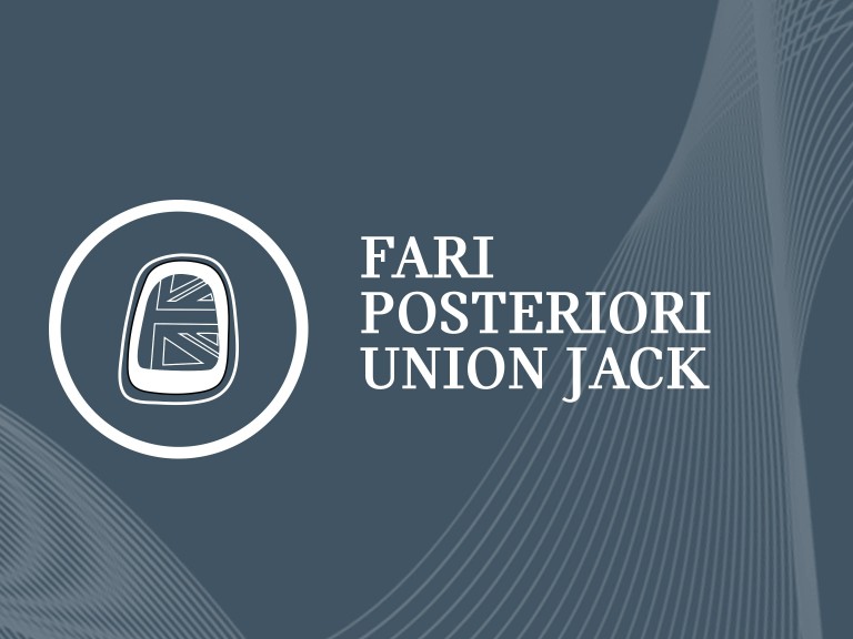Nuova MINI Camden Edition - FARI POSTERIORI UNION JACK.