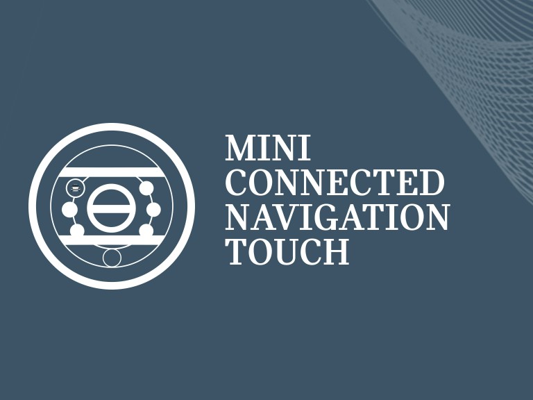 MINI CONNECTED NAVIGATION TOUCH.