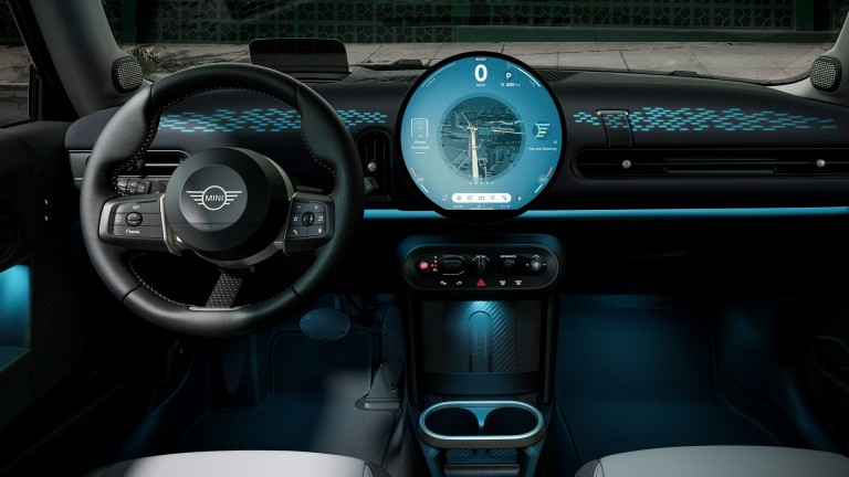 MINI Cooper 3 porte - interni - galleria experience mode - volante